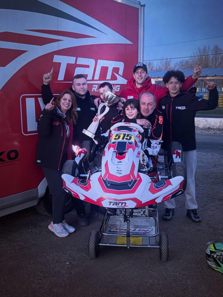 Victoire au Trophée Oscar Petit 1 à Varennes en catégorie Mini